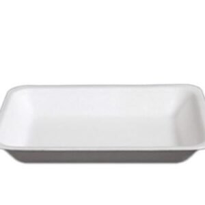 BANDEJA ISOPOR  FUNDA 02 C/ 100 (210X140X32MM)