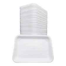 BANDEJA  ISOPOR  RASA 01 C/ 400 (150X150X20MM)