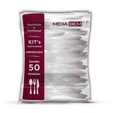 KIT TALHER DESC GARFO + FACA C/50 MEXA BEM