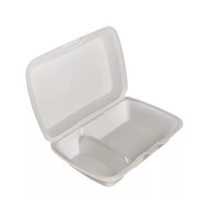 BANDEJA BRANCA 2 DIVISORIAS 247 X 161 C/100