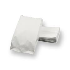 SACOS DE PAPEL BRANCO SERV BEM 2 KG C/500