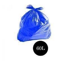 SACO P/LIXO 60L AZUL C/100 MIARA