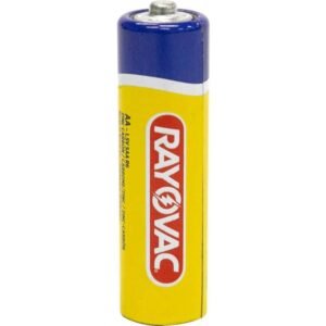PILHA RAYOVAC AMARELA TUBO AA UNIDADE