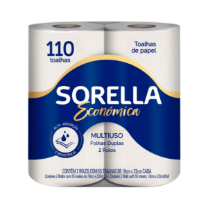 PAPEL TOALHA P/ COZINHA C/2 UN SORELLA